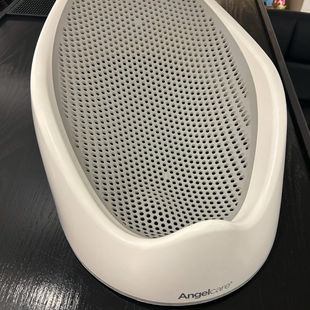 Angelcare Baby Bath Support in White and Gray